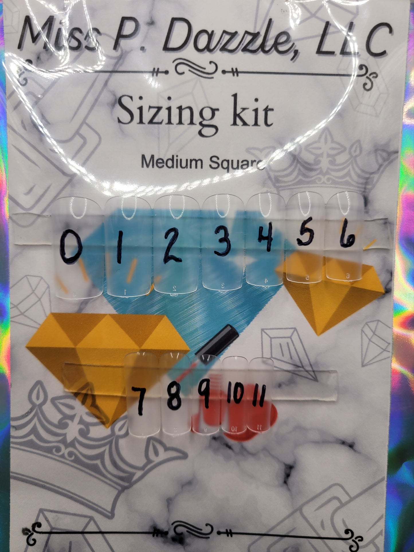 Medium Square Sizing Kit