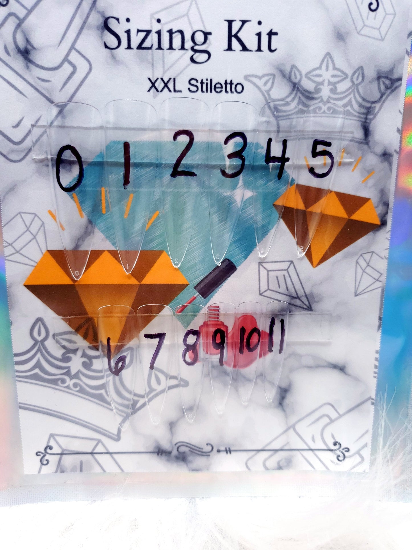 XXL Stiletto Sizing Kit